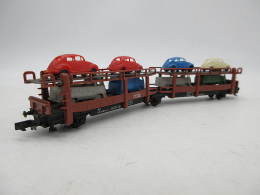 Arnold N - 4990 - Autotransporter van de DB, met auto's beladen