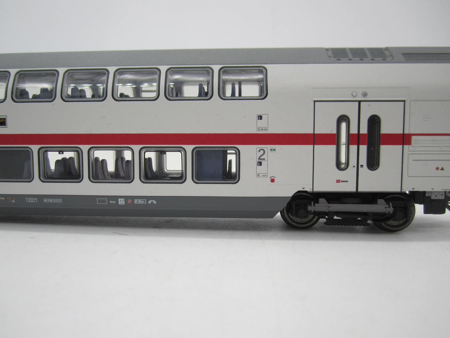 Märklin H0 - 43485 - Dubbeldekker rijtuig IC2 2e klas, met verlichting van de DB