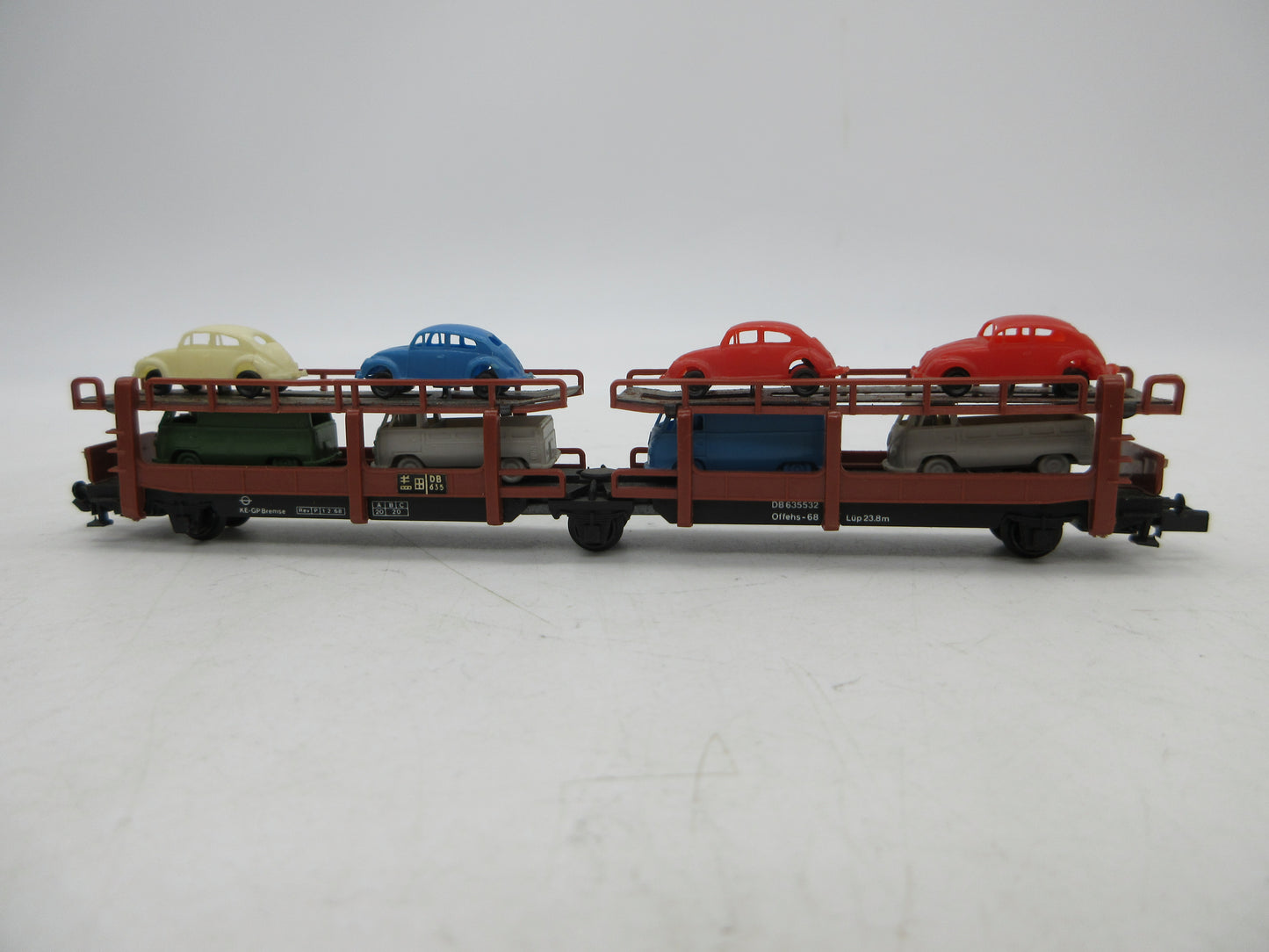 Arnold N - 4990 - Autotransporter van de DB, met auto's beladen