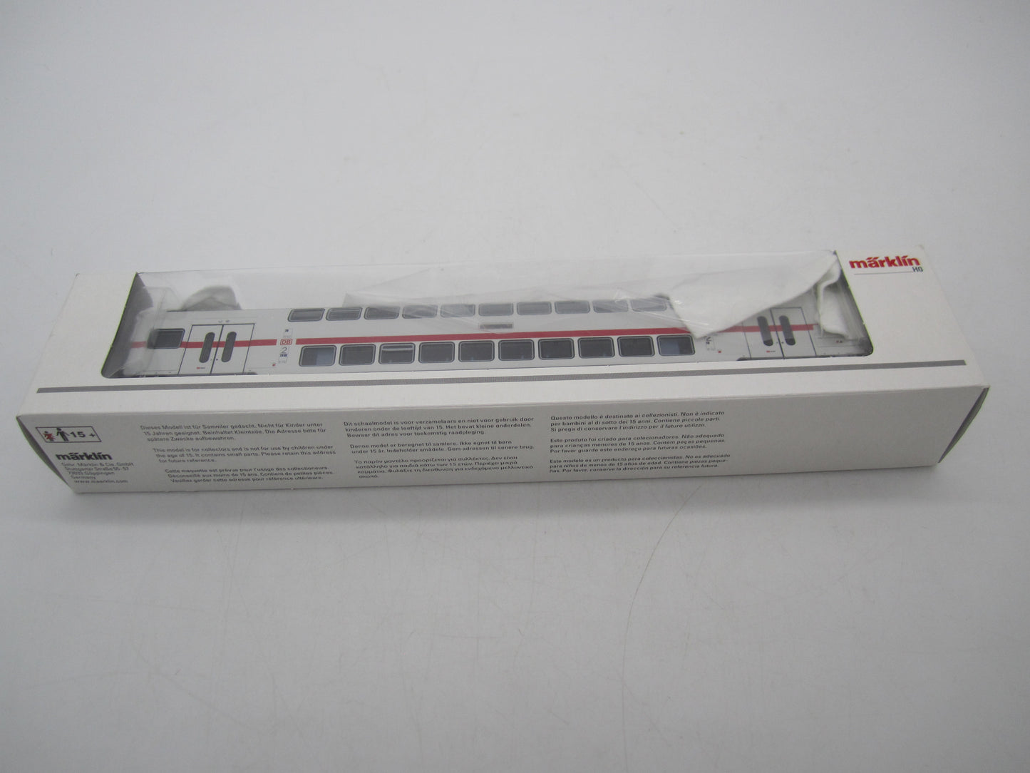 Märklin H0 - 43485 - Dubbeldekker rijtuig IC2 2e klas, met verlichting van de DB