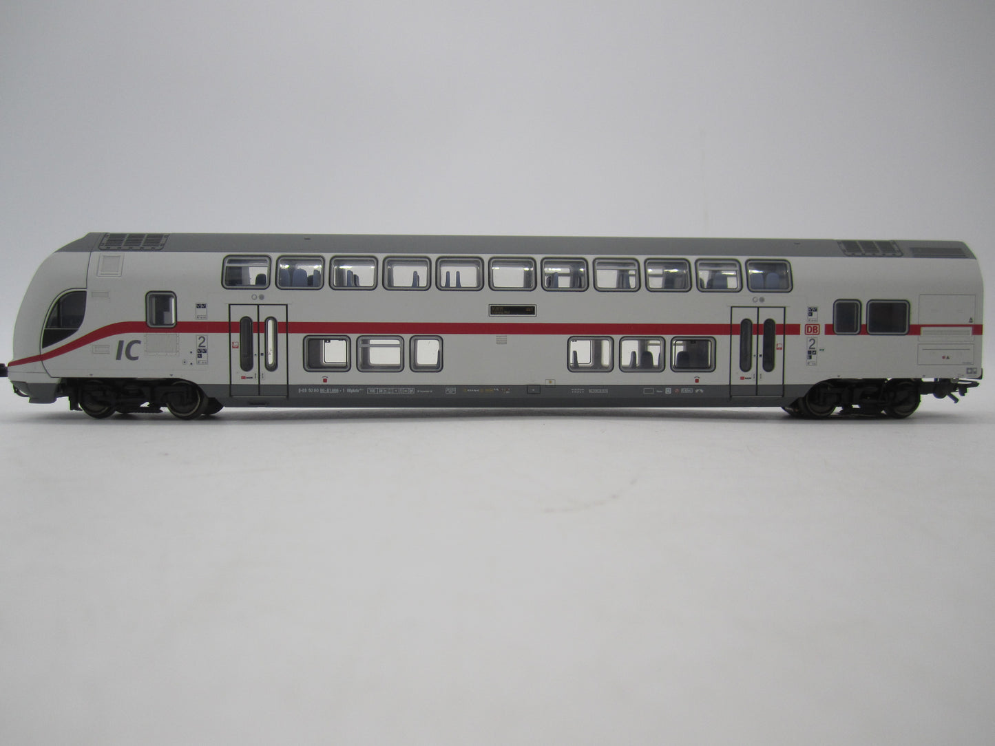 Märklin H0 - 43483 - Dubbeldekker stuurstandrijtuig IC2 2e klas, met verlichting van de DB - MFX Digitaal