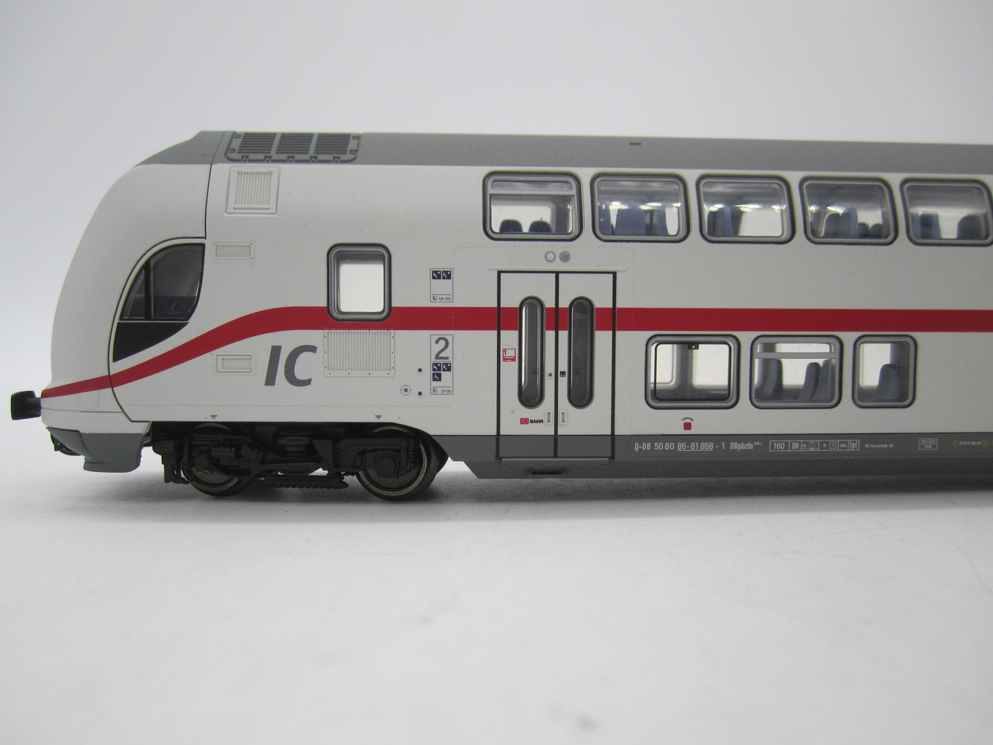 Märklin H0 - 43483 - Dubbeldekker stuurstandrijtuig IC2 2e klas, met verlichting van de DB - MFX Digitaal