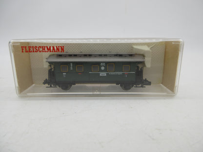 Fleischmann Piccolo N - 8066 - Personenwagen 3e klas met traglasten deel van de DRG