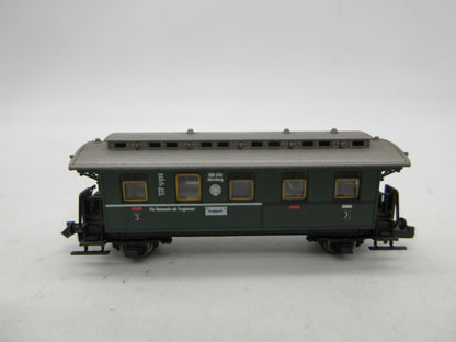 Fleischmann Piccolo N - 8066 - Personenwagen 3e klas met traglasten deel van de DRG
