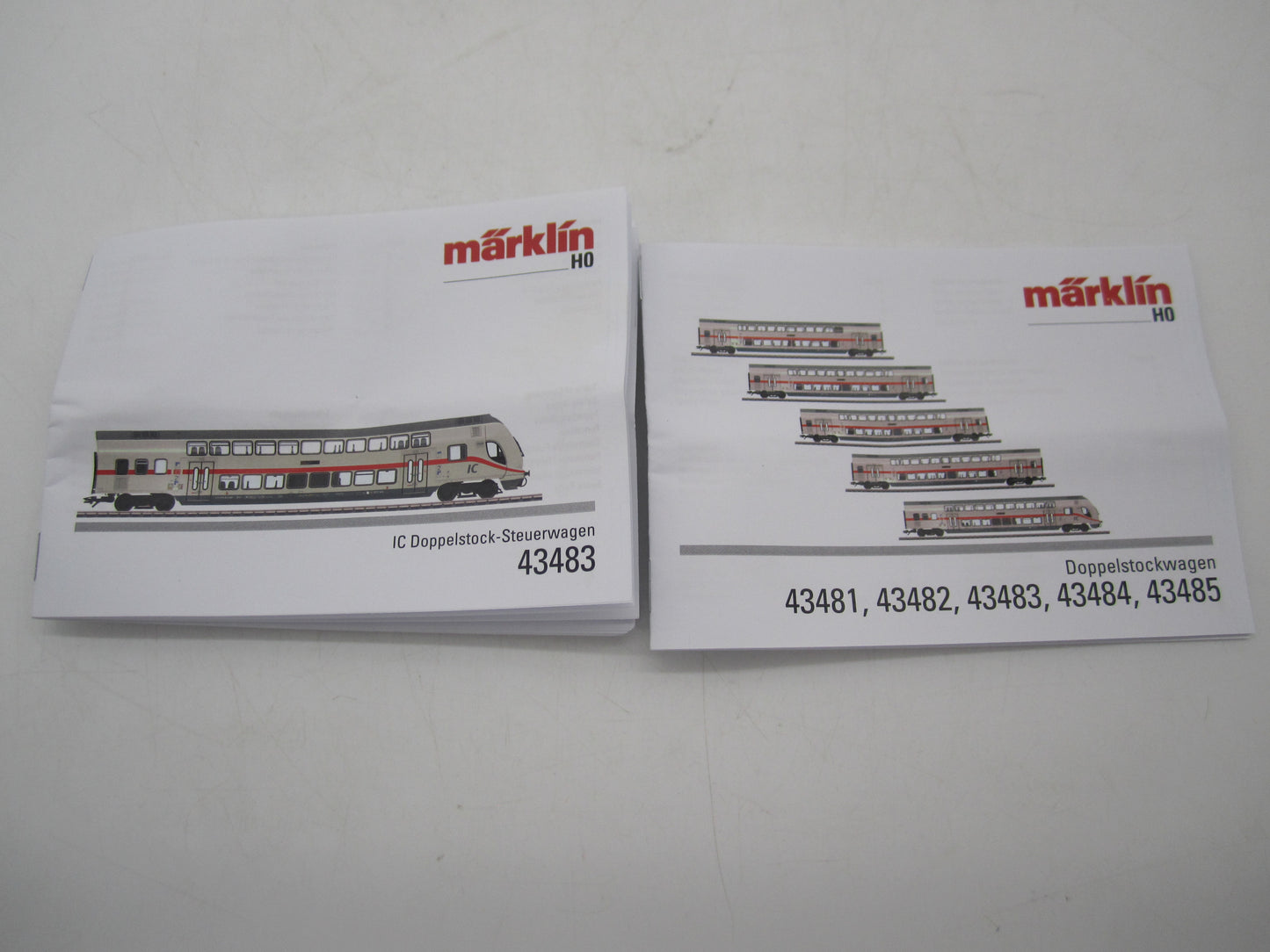 Märklin H0 - 43483 - Dubbeldekker stuurstandrijtuig IC2 2e klas, met verlichting van de DB - MFX Digitaal