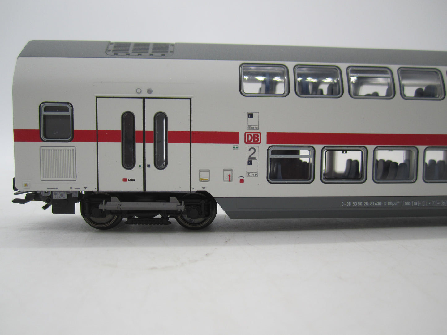Märklin H0 - 43484 - Dubbeldekker rijtuig IC2 2e klas, met verlichting van de DB