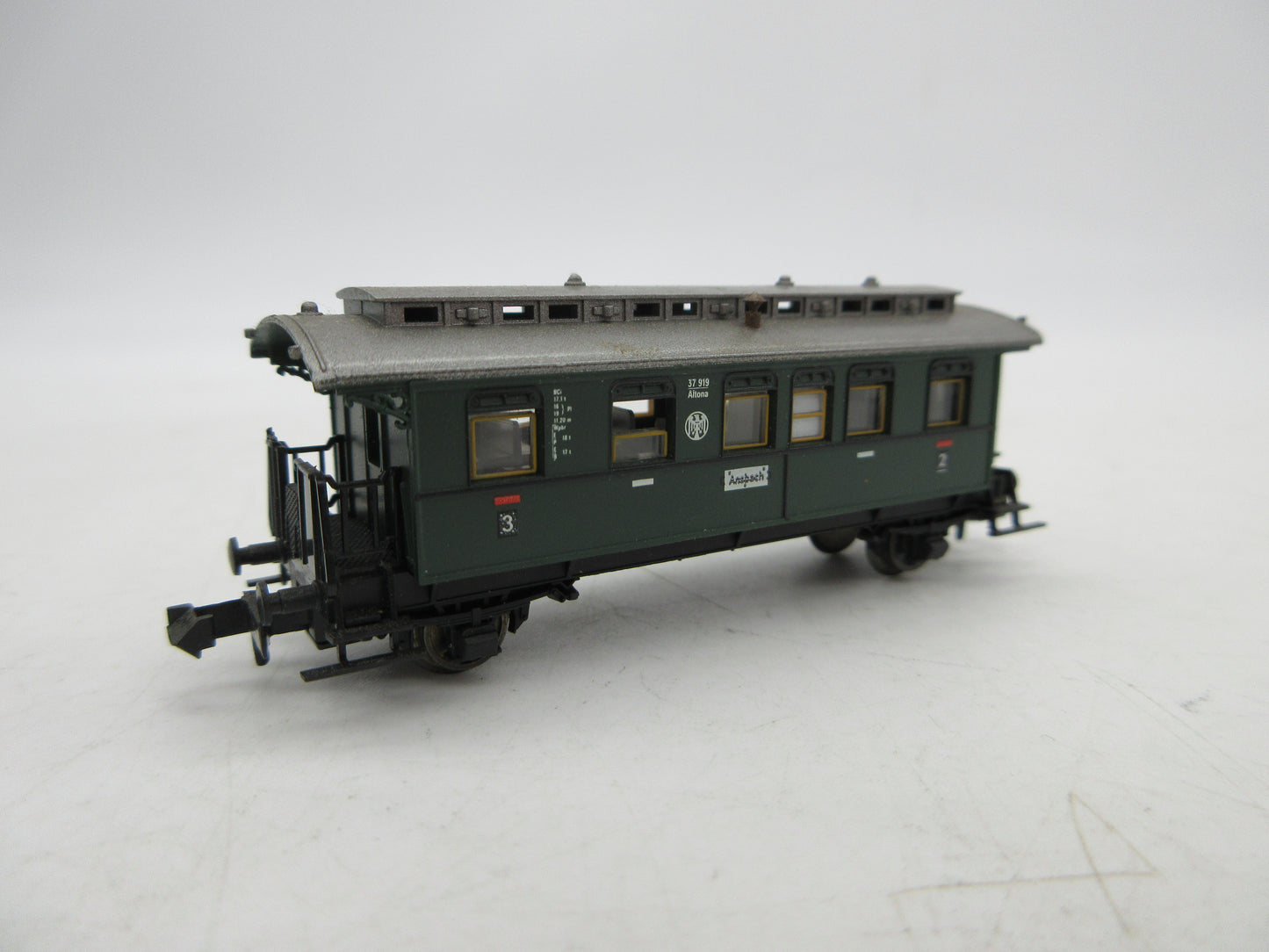 Fleischmann Piccolo N - 8067 - Personenwagen 2e/3e klas van de DRG
