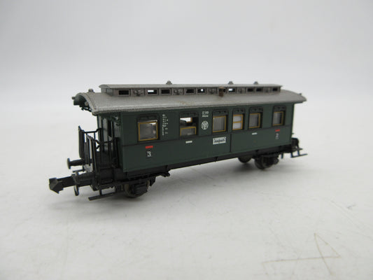 Fleischmann Piccolo N - 8067 - Personenwagen 2e/3e klas van de DRG