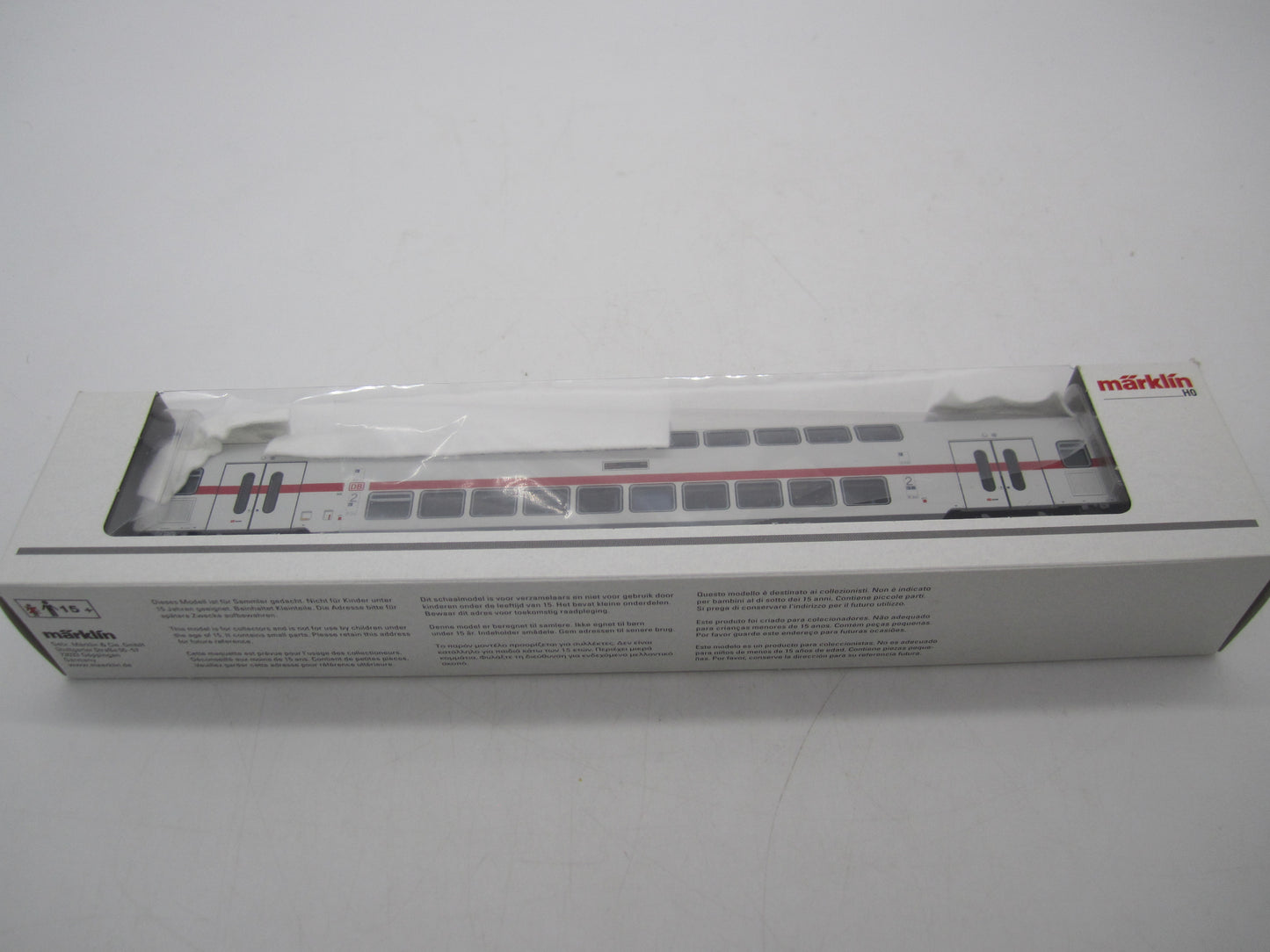 Märklin H0 - 43484 - Dubbeldekker rijtuig IC2 2e klas, met verlichting van de DB
