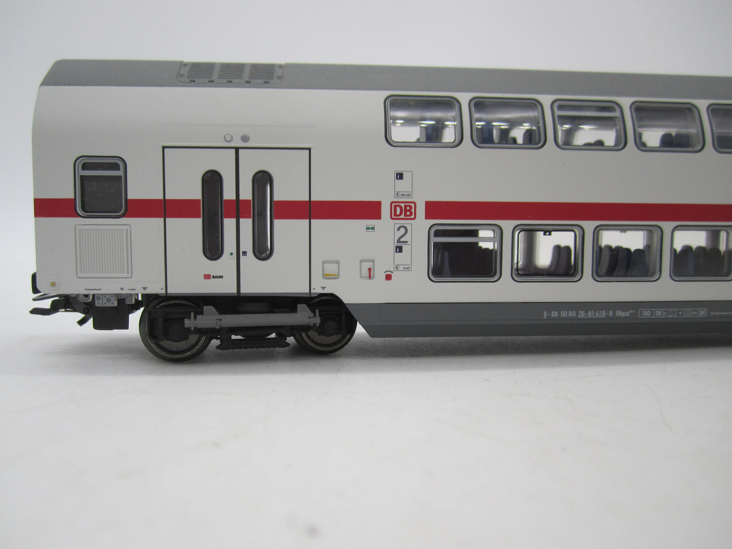 Märklin H0 - 43482 - Dubbeldekker rijtuig IC2 2e klas, met verlichting van de DB