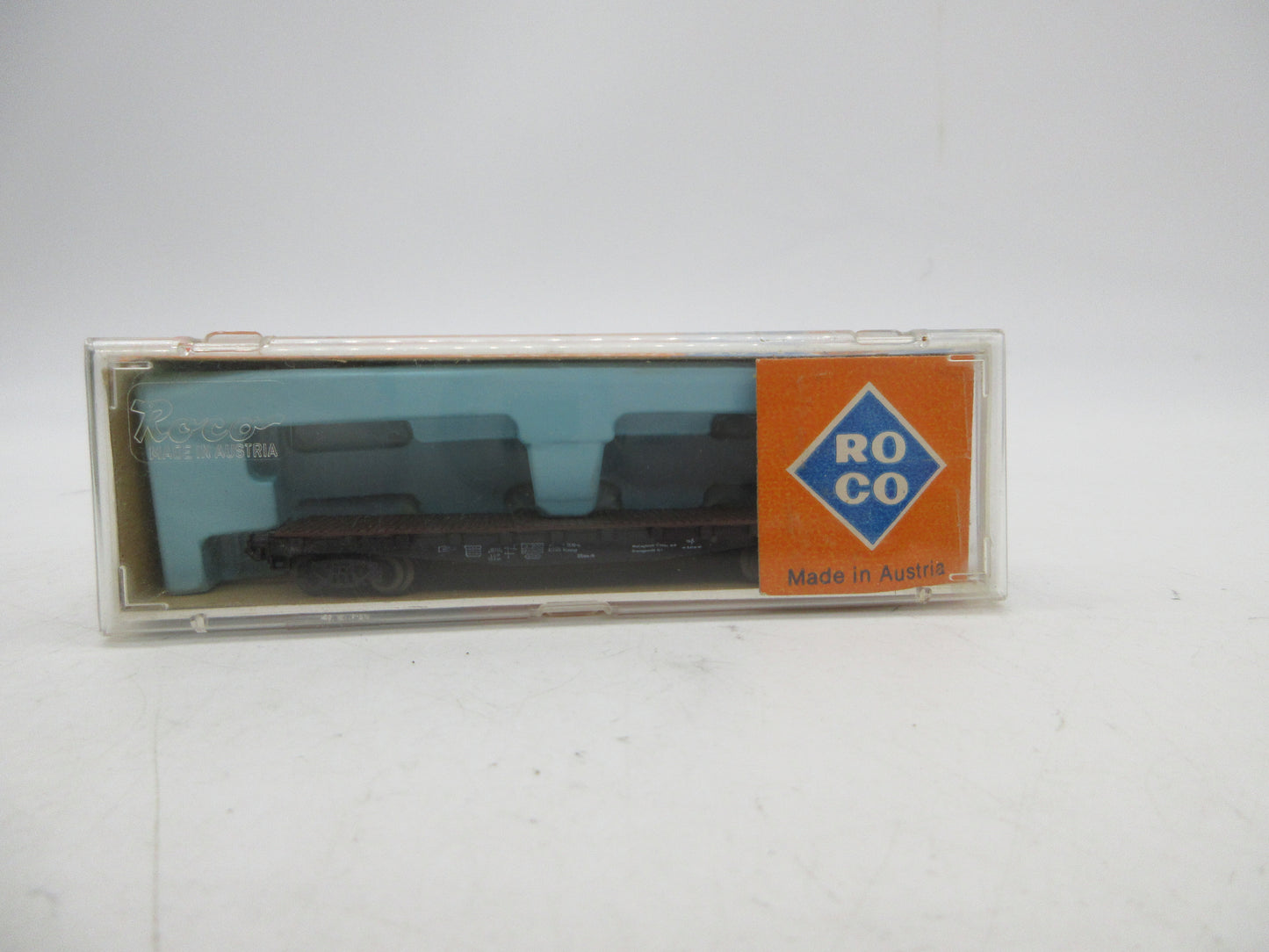 Roco N - 2352 A - 4-assige rustwagen voor een kraan van de DB