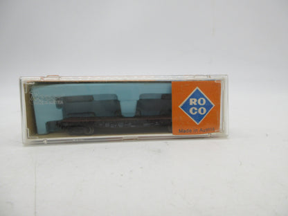 Roco N - 2352 A - 4-assige rustwagen voor een kraan van de DB