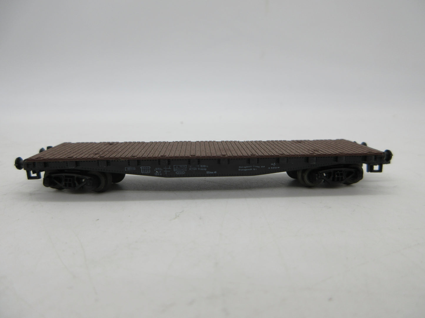 Roco N - 2352 A - 4-assige rustwagen voor een kraan van de DB