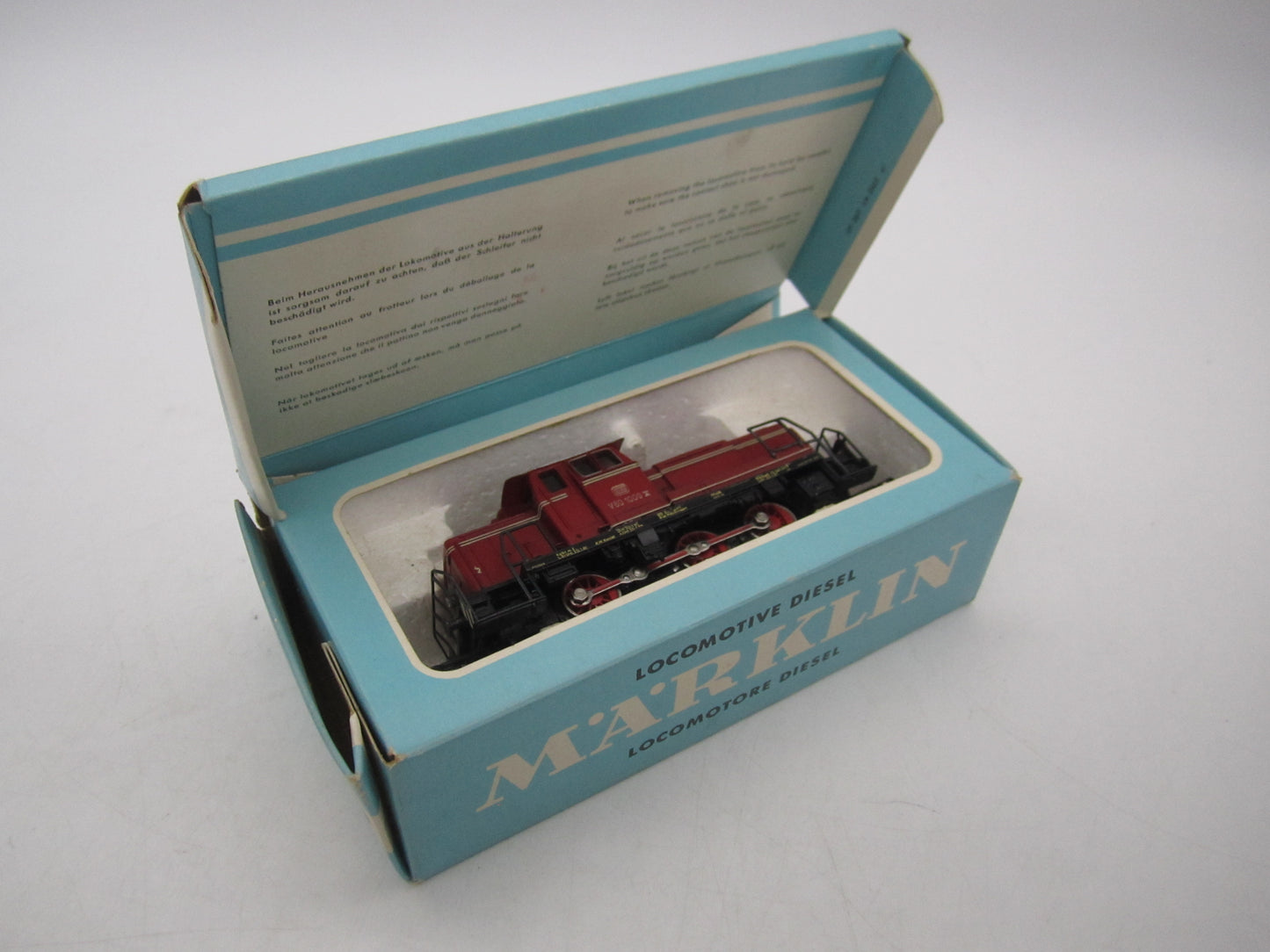 Märklin H0 - 3065 - Dieselloc, V60 van de DB - Analoog