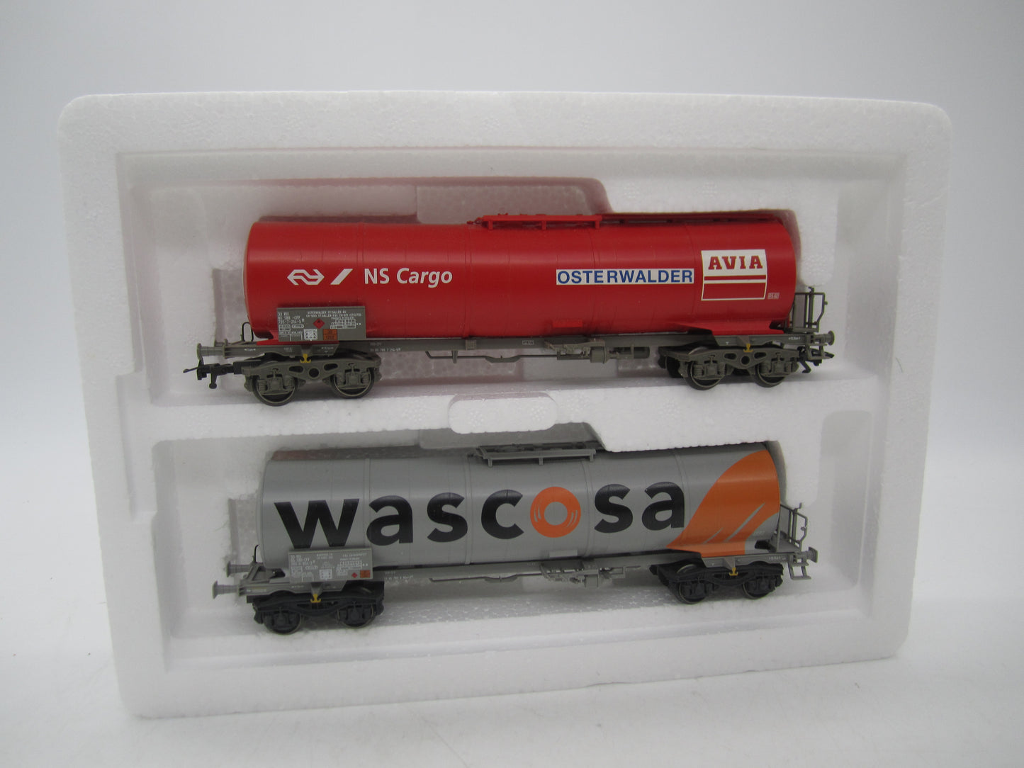 Märklin H0 - 46552 - 2-delige set ketelwagens "NS Cargo" van de SBB-CFF