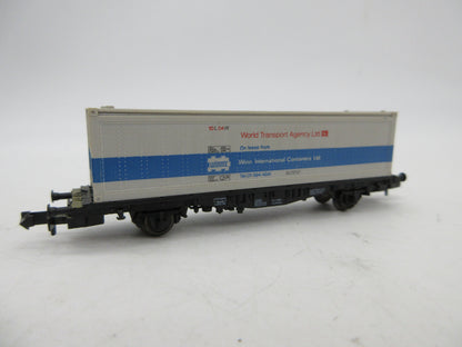 Fleischmann N - 8242 - Containerwagen van de DB