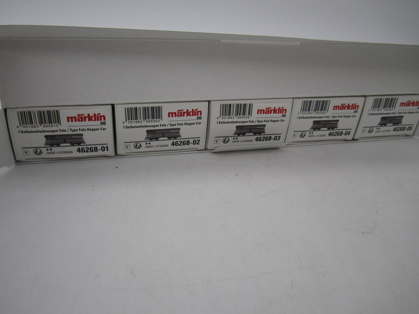 Märklin H0 - 46268 - 5-delige set fals "Kalksteen" van de NS