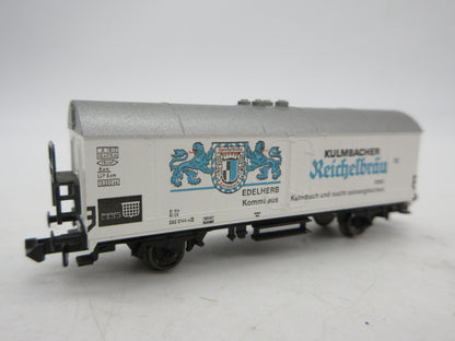 Fleischmann N - 8326 - Koelwagen "Kulmbacher Reichelbräu" van de DB