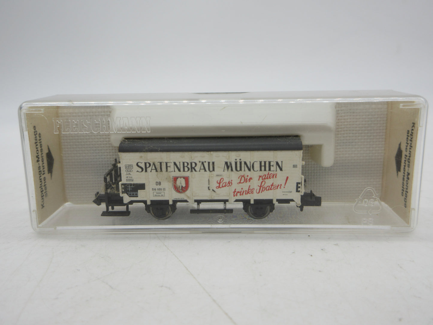Fleischmann N - 8347 K - Koelwagen "Spatenbräu München" van de DB