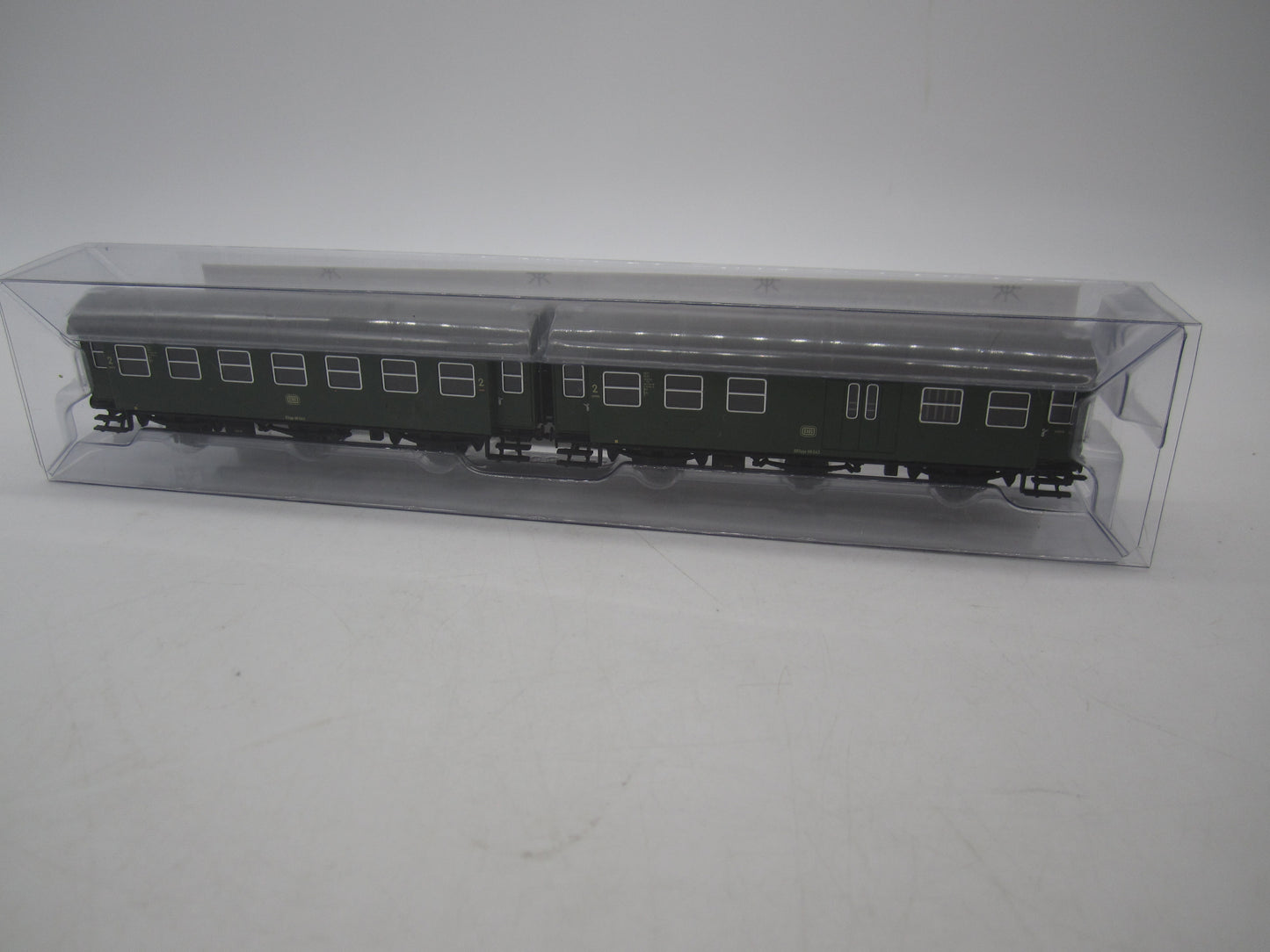 Märklin H0 - 00795-11 - Dubbelsetje Umbauwagen 2e klas met bagagedeel van de DB