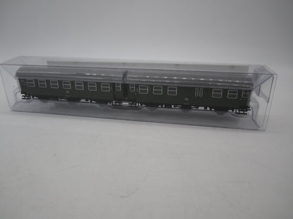 Märklin H0 - 00795-11 - Dubbelsetje Umbauwagen 2e klas met bagagedeel van de DB