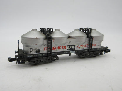 Minitrix N - 51 3586 00 - Silowagen "Tonbänder Kunststoffe" van de DB