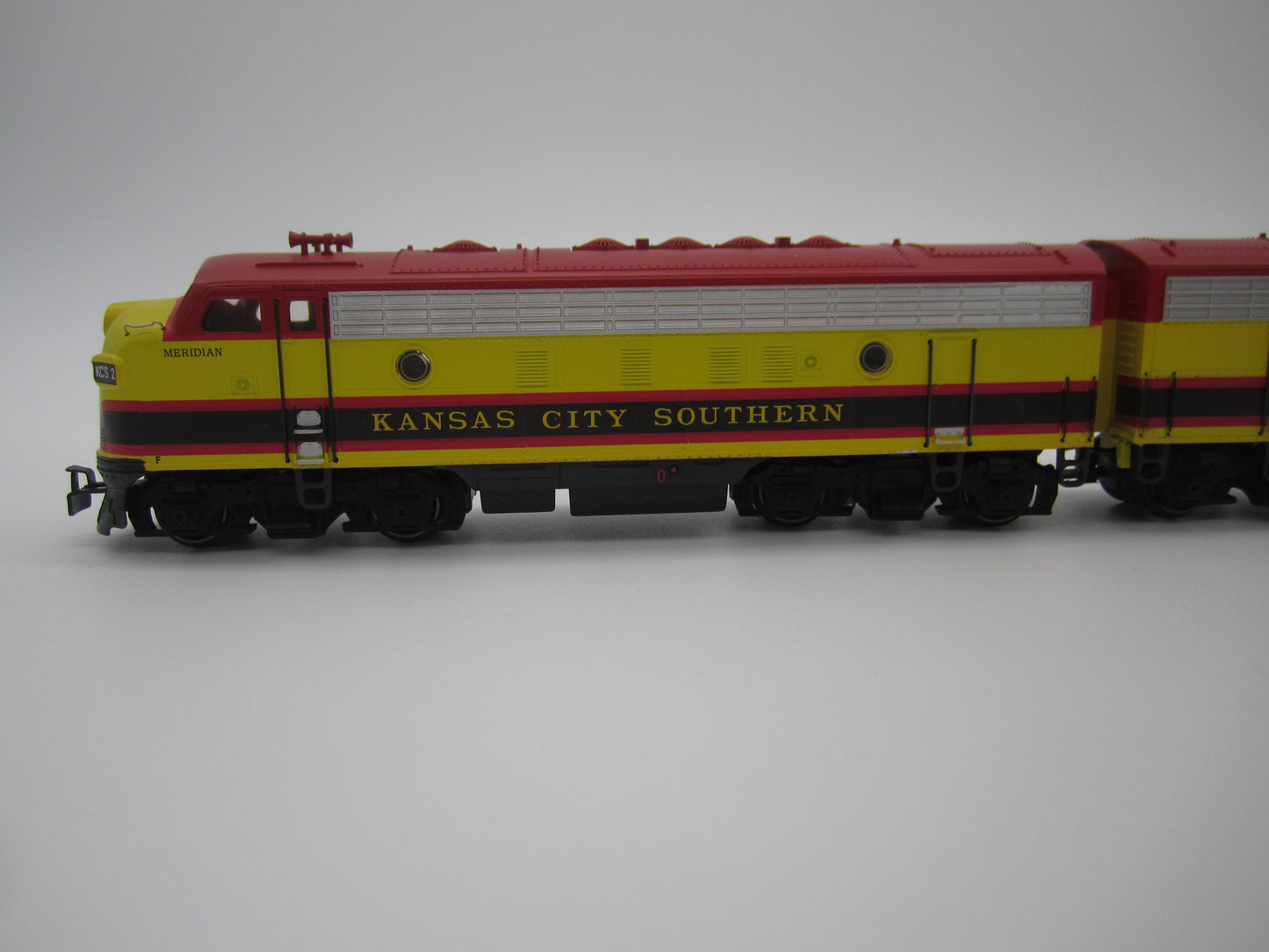 Märklin H0 - 37628 - Dieselloc, 3-delige F-7 van de Kansas City Southern - MFX Digitaal/Sound