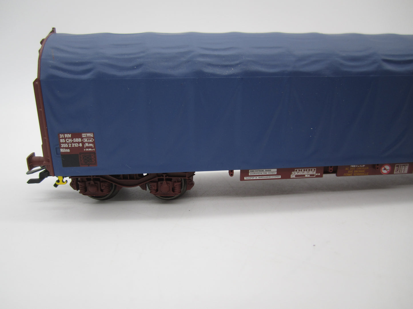Märklin H0 - 47060 - 4-assige Schuifhuifwagen type Rilns van de SBB