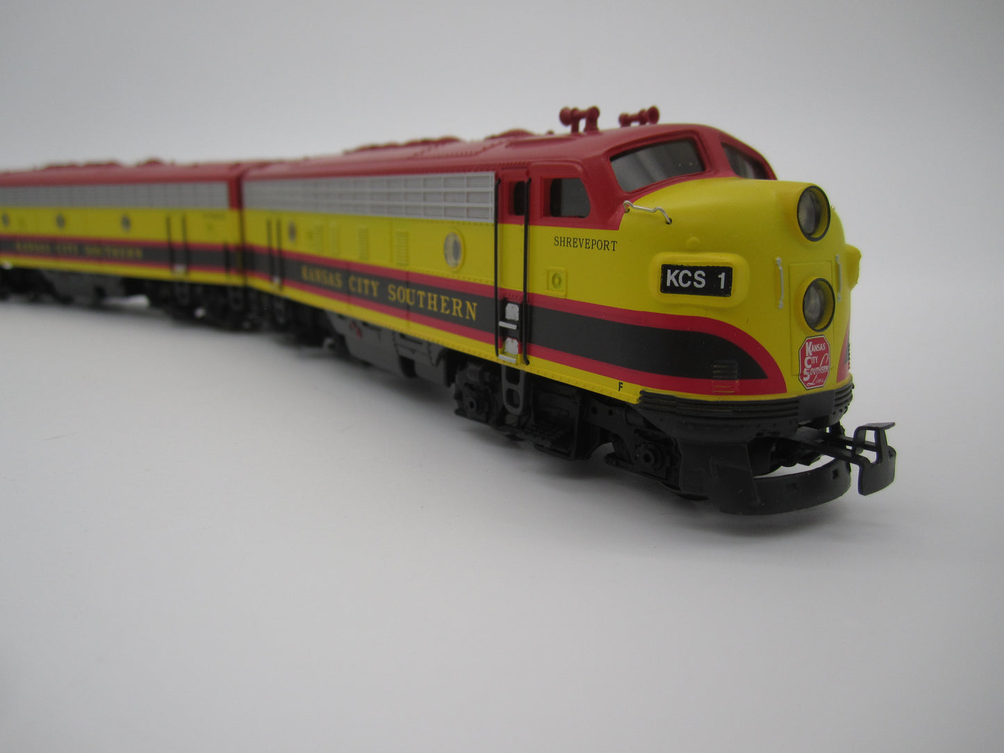 Märklin H0 - 37628 - Dieselloc, 3-delige F-7 van de Kansas City Southern - MFX Digitaal/Sound