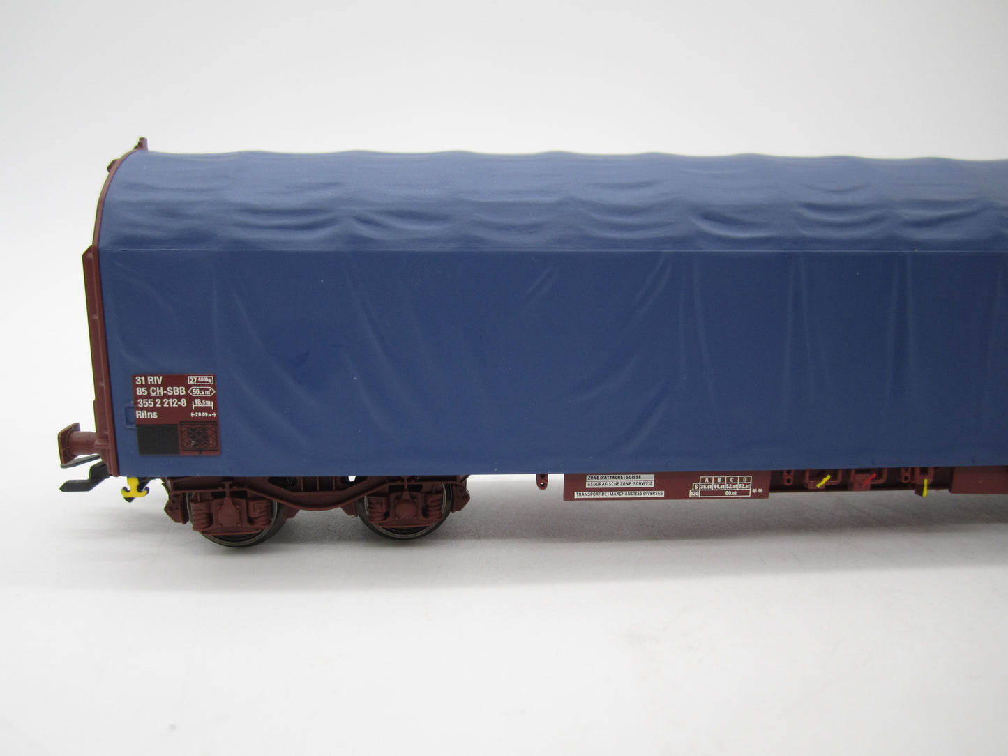 Märklin H0 - 47060 - 4-assige Schuifhuifwagen type Rilns van de SBB