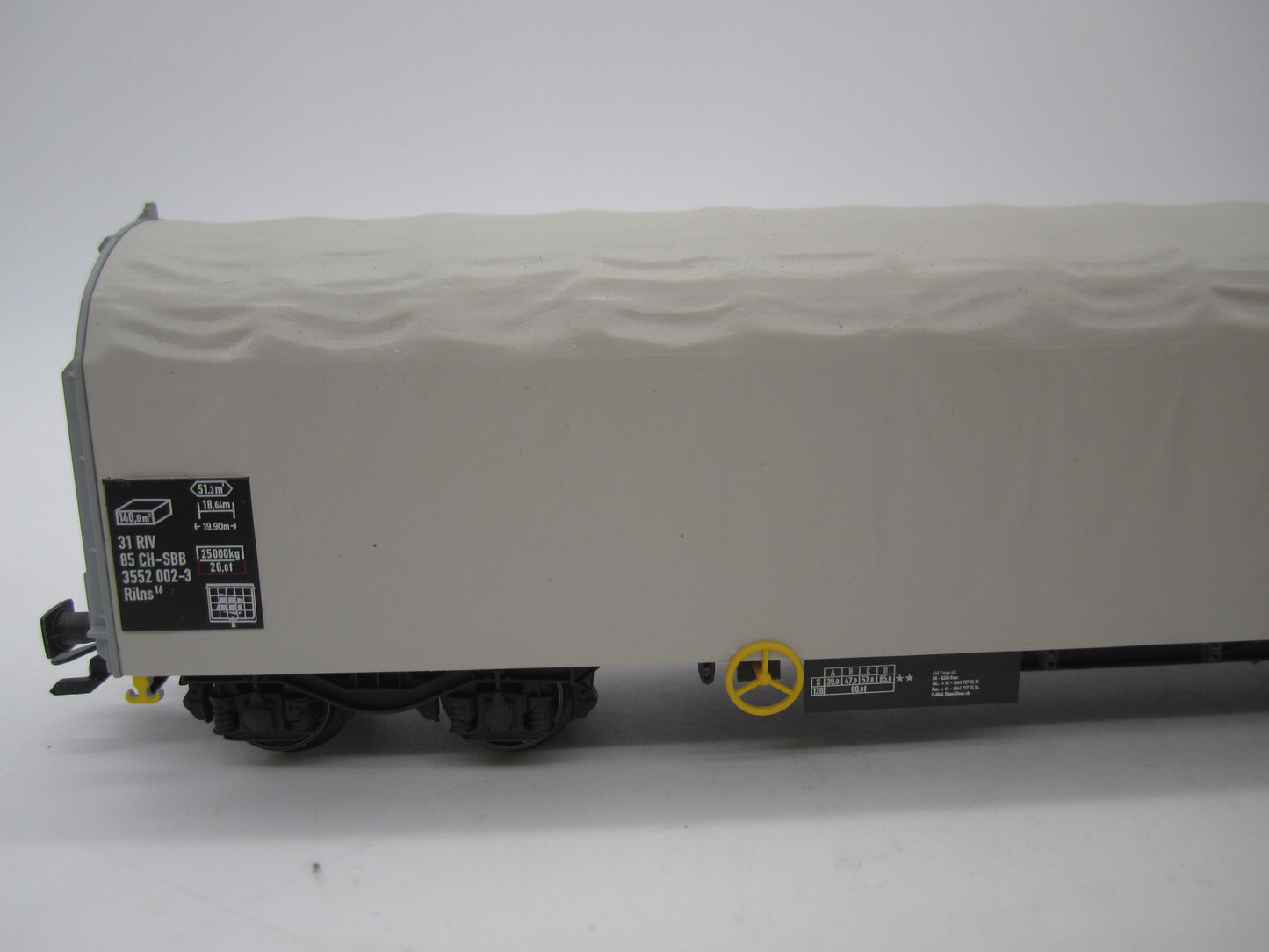 Märklin H0 - 47061 - 4-assige Schuifhuifwagen type Rilns van de SBB
