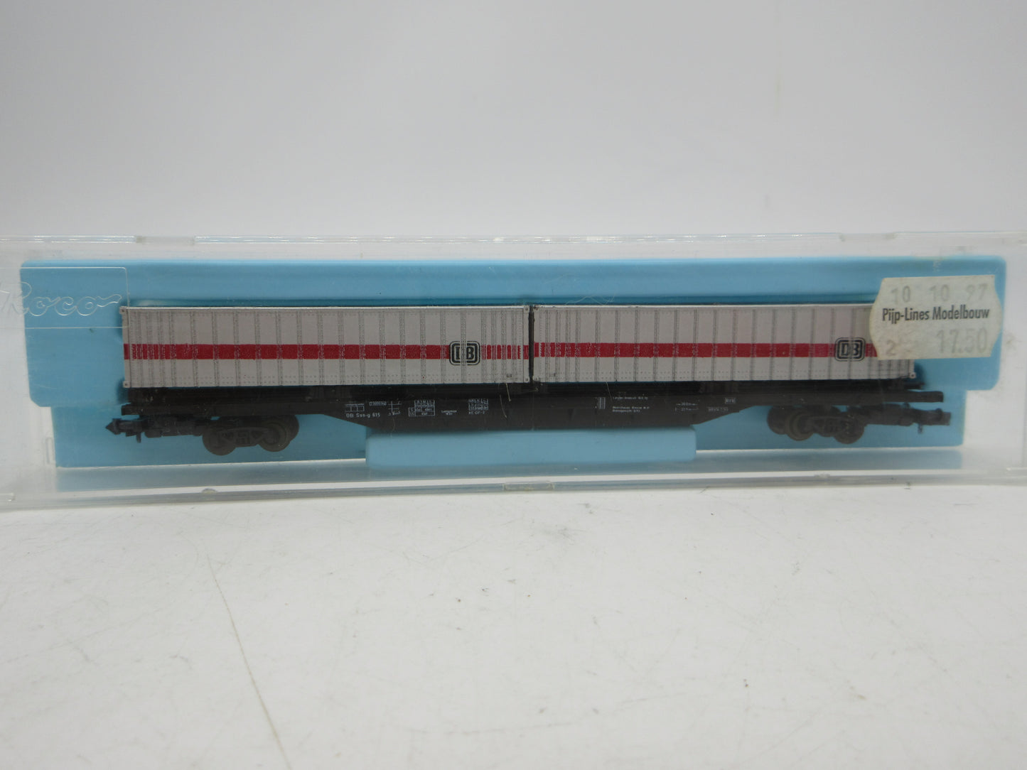 Roco N - 4-assige containerwagon van de DB