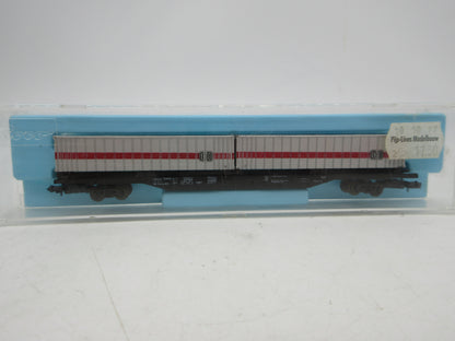 Roco N - 4-assige containerwagon van de DB