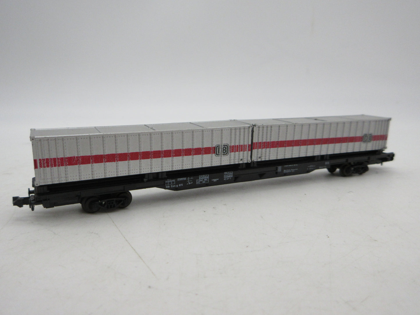 Roco N - 4-assige containerwagon van de DB