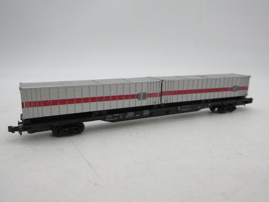 Roco N - 4-assige containerwagon van de DB