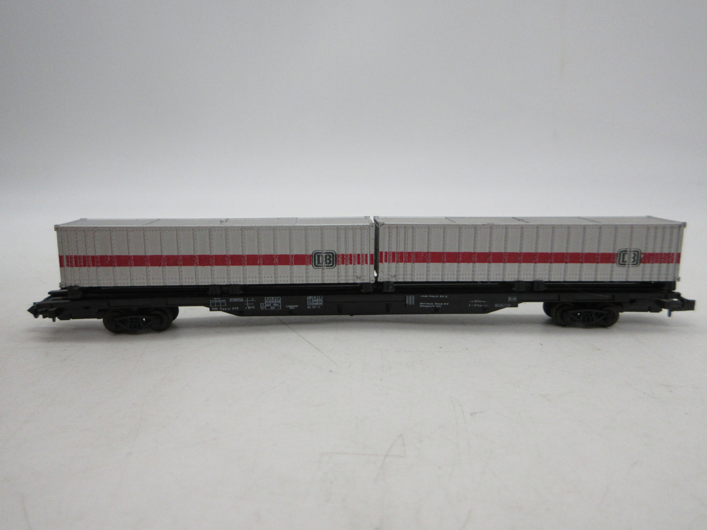Roco N - 4-assige containerwagon van de DB