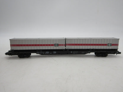 Roco N - 4-assige containerwagon van de DB
