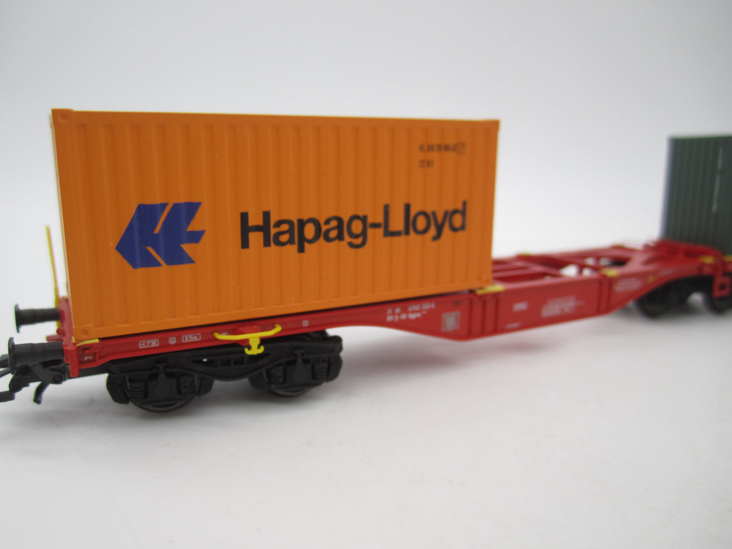 Märklin H0 - 47801 - Dubbele containerwagen Sggrss 80 "Hapag-Lloyd" en "Capital" van de DB