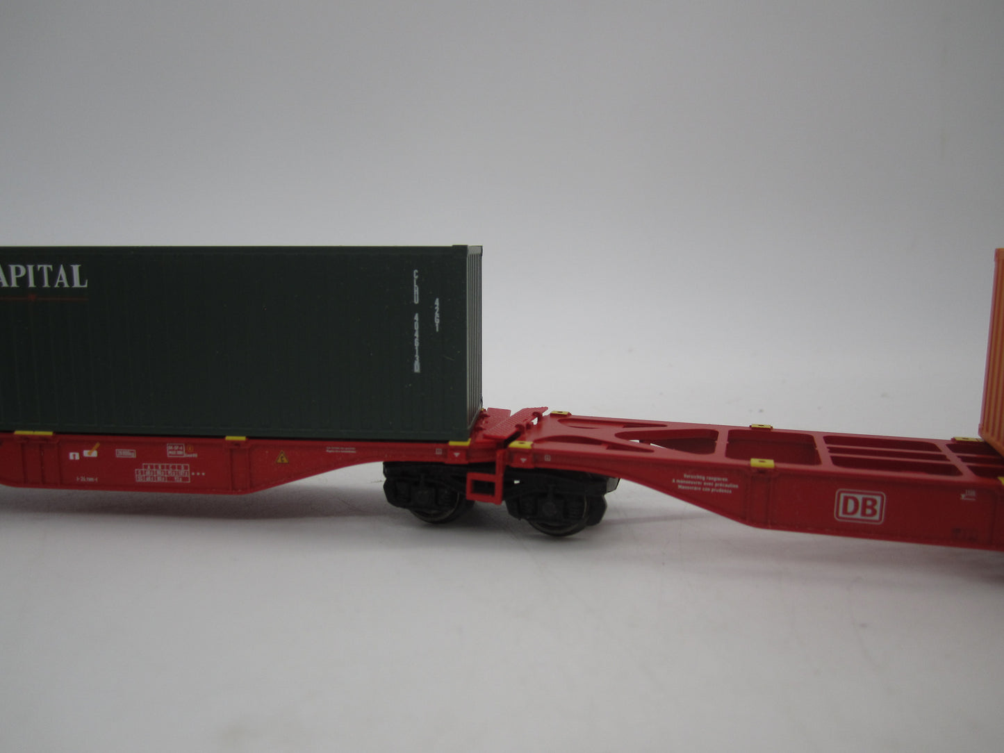Märklin H0 - 47801 - Dubbele containerwagen Sggrss 80 "Hapag-Lloyd" en "Capital" van de DB