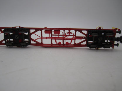 Märklin H0 - 47800 - Dubbele containerwagen Sggrss 80 "Evergreen" en "K-Line" van DB Railion