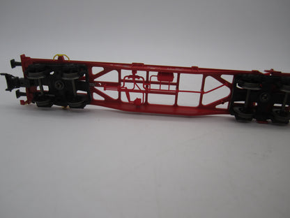 Märklin H0 - 47800 - Dubbele containerwagen Sggrss 80 "Evergreen" en "K-Line" van DB Railion