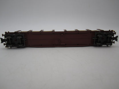 Märklin H0 - 47146 - 3-delige set van 4-assige rongenwagen, met houtlading van de DB