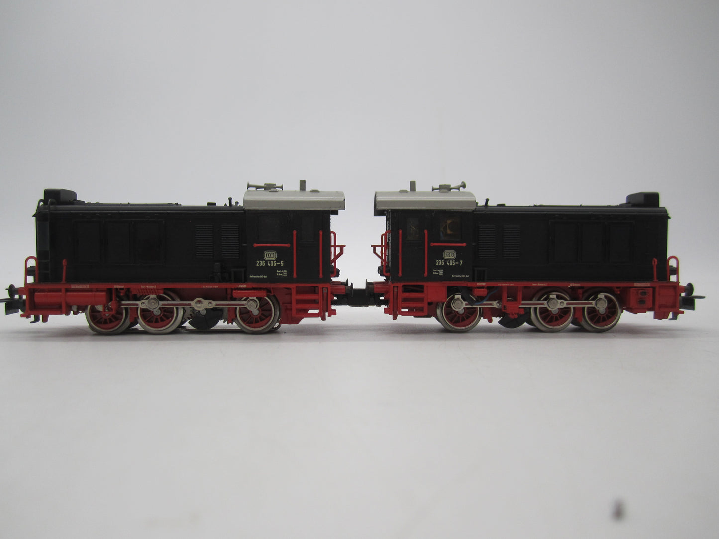 Märklin H0 - 3346 - Dieselloc, Dubbeltractie BR 236 van de DB - Digitaal