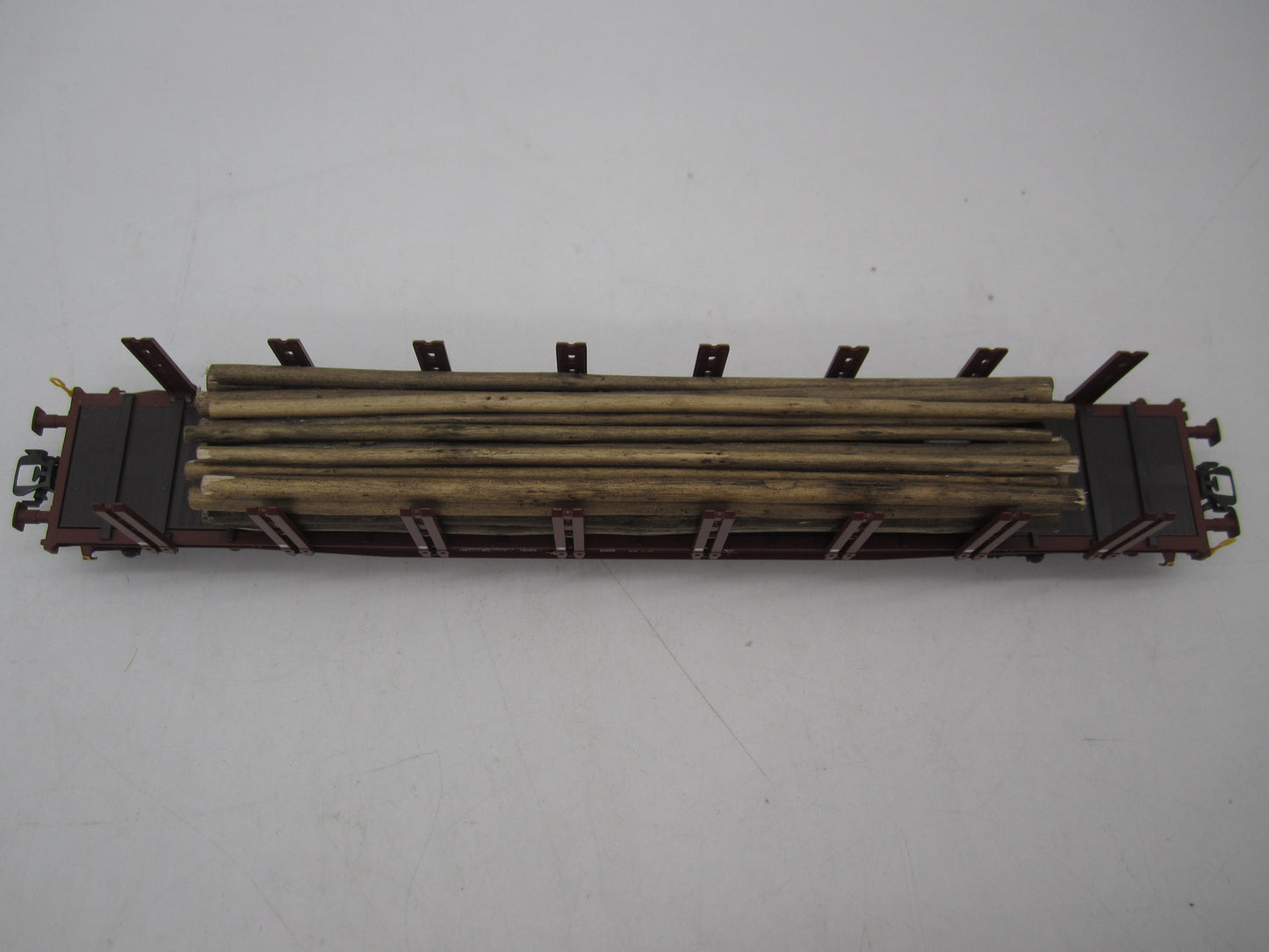 Märklin H0 - 47146 - 3-delige set van 4-assige rongenwagen, met houtlading van de DB
