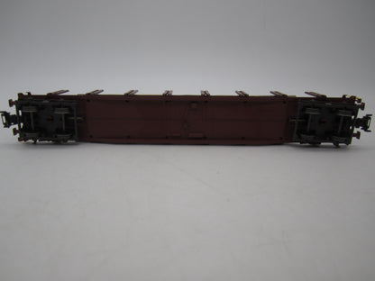 Märklin H0 - 47146 - 3-delige set van 4-assige rongenwagen, met houtlading van de DB