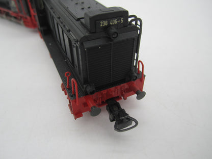 Märklin H0 - 3346 - Dieselloc, Dubbeltractie BR 236 van de DB - Digitaal