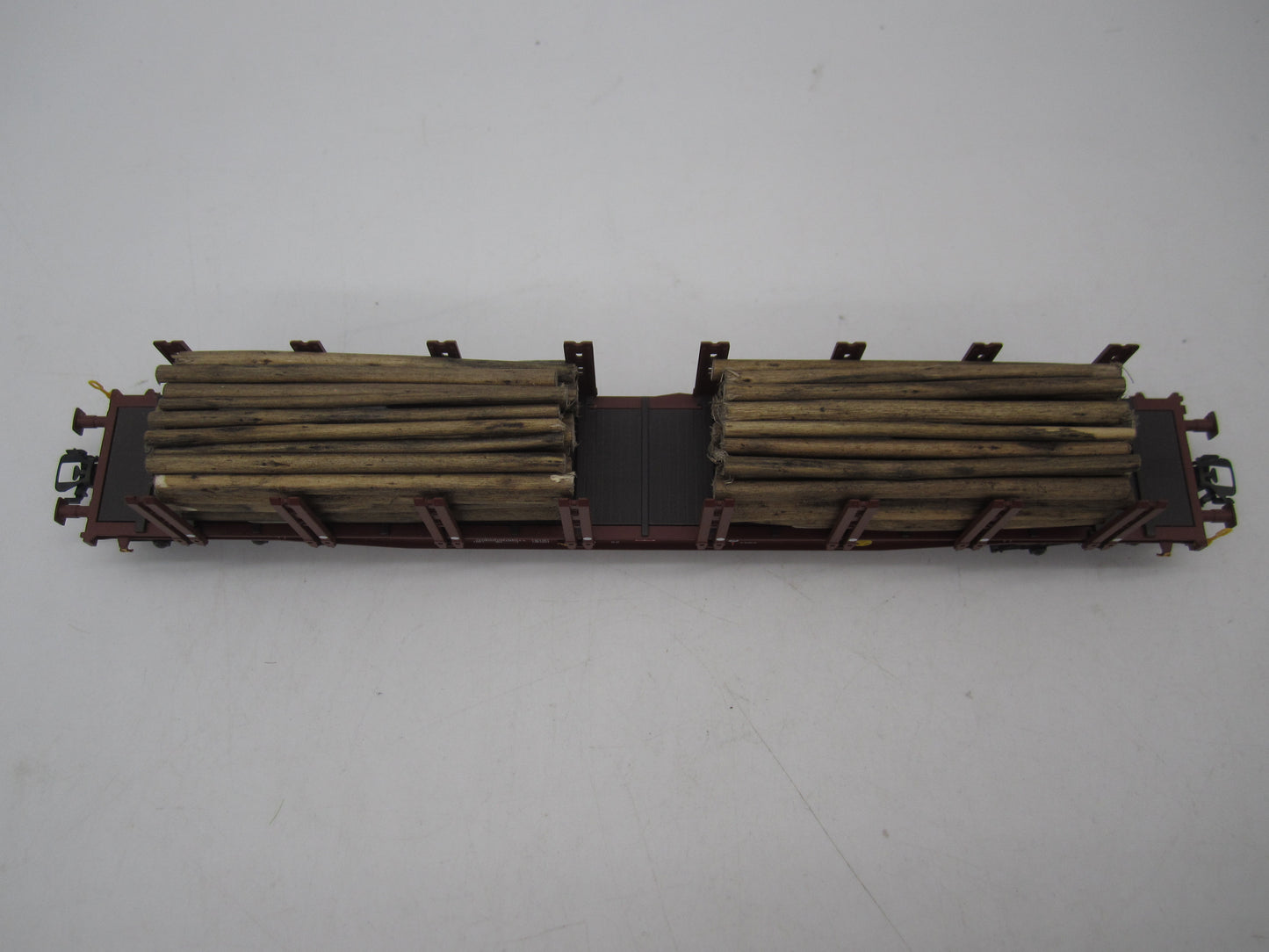 Märklin H0 - 47146 - 3-delige set van 4-assige rongenwagen, met houtlading van de DB