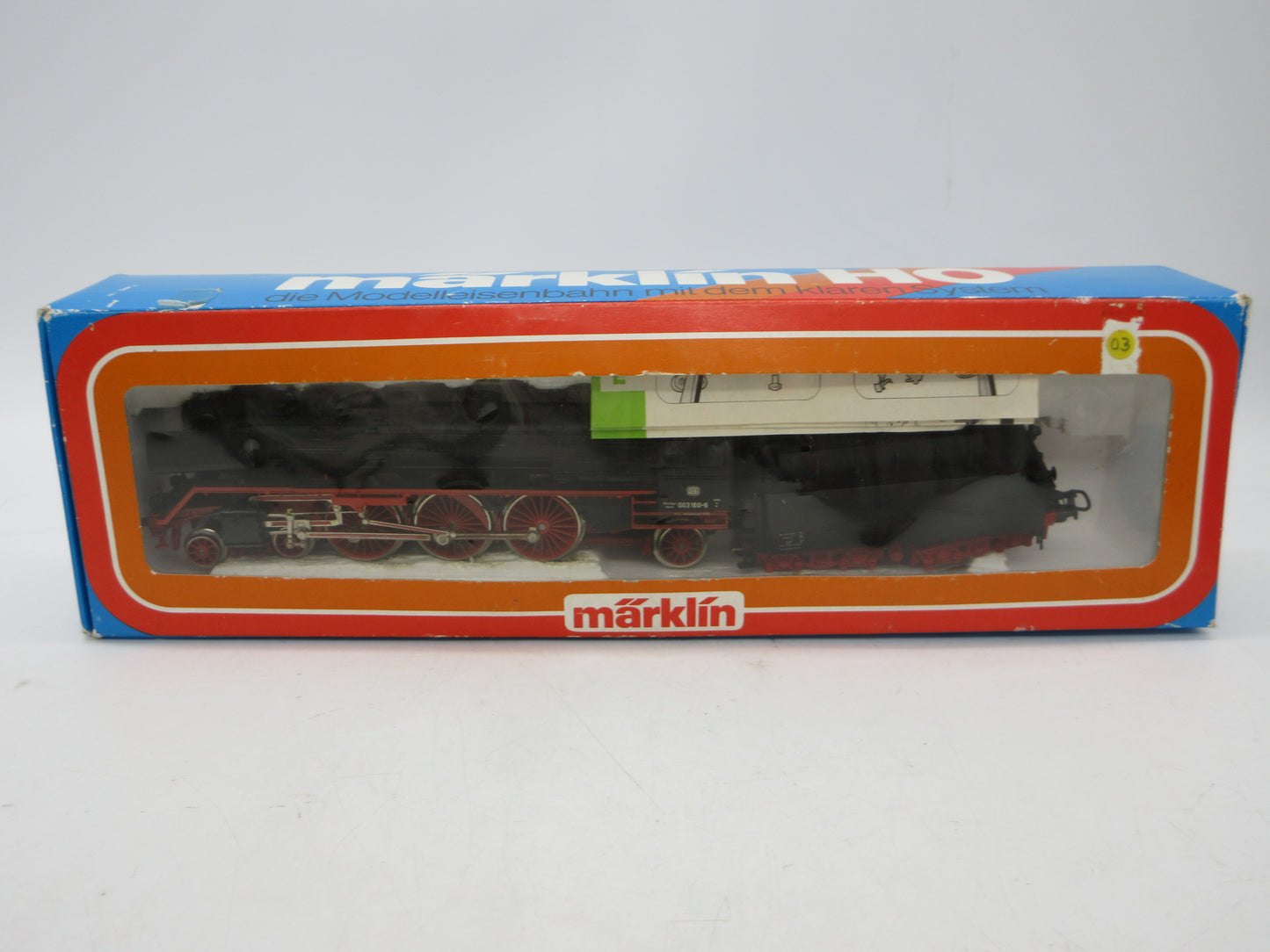 Märklin H0 - 3085 - Stoomloc met tender, BR 003 van de DB - Analoog