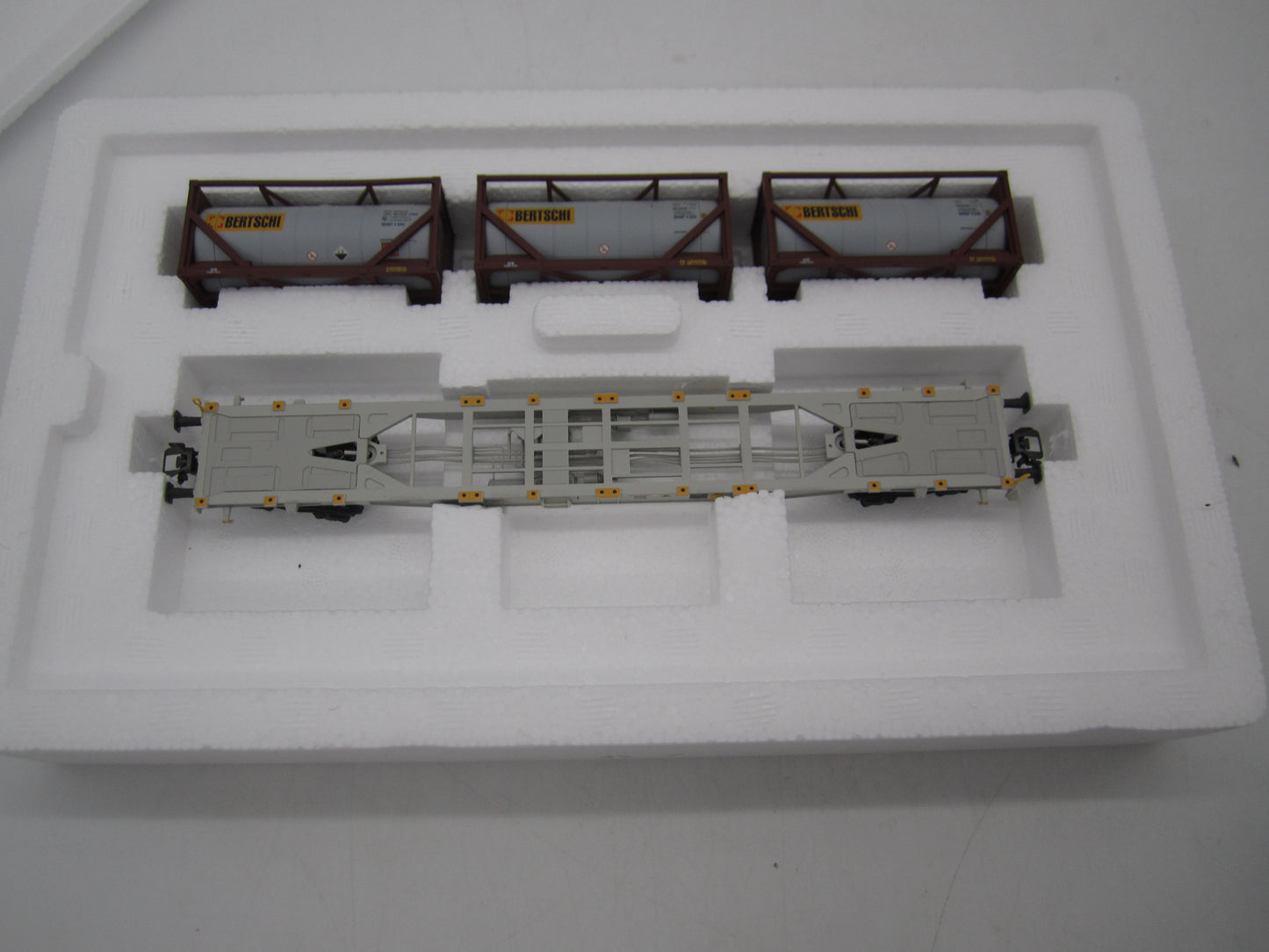 Märklin H0 - 47097 - Containerwagen Sgnss "Bertsch" van Hupac
