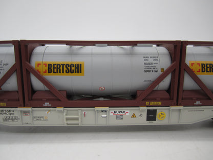 Märklin H0 - 47097 - Containerwagen Sgnss "Bertsch" van Hupac